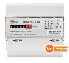 Счетчик НЕВА 101 IS0 (220B 5-60A винт) Тайпит 1ф (151499)